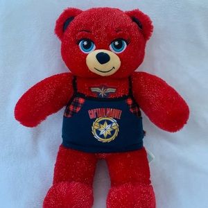 Red Captain Marvel Build a Bear